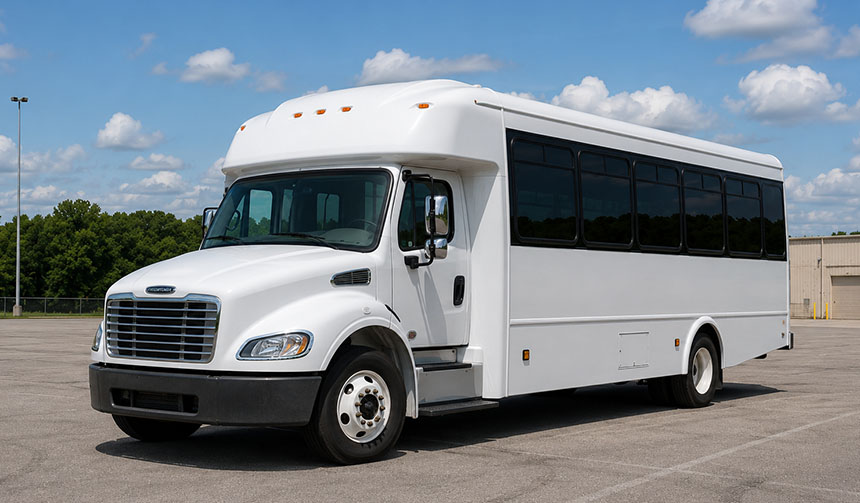 25-passenger minibus for charter in El Paso, TX